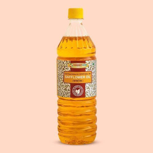 Common Bottles Are Non Toxic Plastic These Bottles Conform To All The International Quality Standards Safflower 1 L Liquid Cold Pressed Edible Oil 