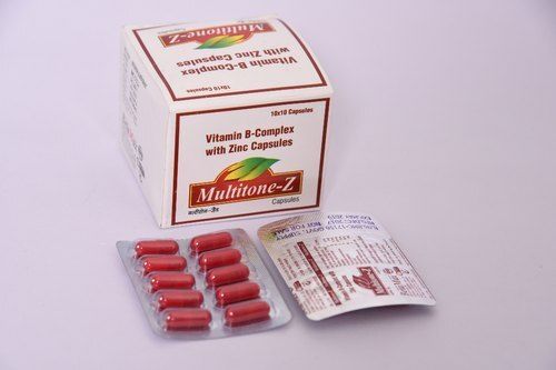 Multitone-Z Vitamin B-Complex With Zinc Capsules