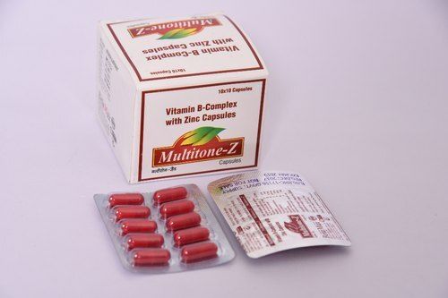 Multitone-Z Vitamin B-Complex With Zinc Capsules Health Supplements