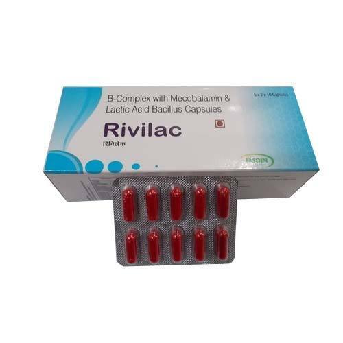 Rivilac Vitamin B Complex And Lactic Acid Bacilus Capsules
