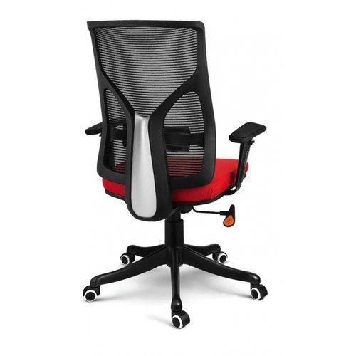 Machine Made Stylish Comfortable Black Mesh Moving Chair For Office