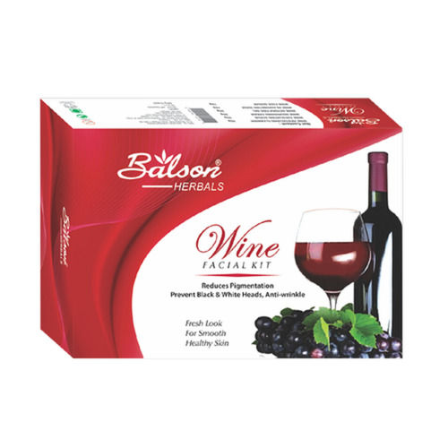 Balson Wine Facial Kit, Reduces Pigmentation, Prevents Black And White Heads