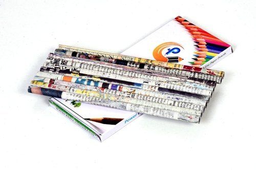 Biodegradable Recycled Newspaper Pencils