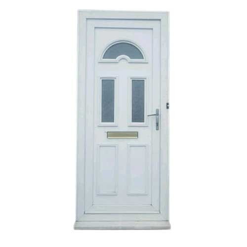 Durable Substitute Hinged UPVC Glass Bathroom Door