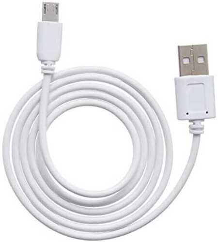 Flexible High Performance And Lightweight Micro Usb White Data Cable Length: 2  Centimeter (Cm)