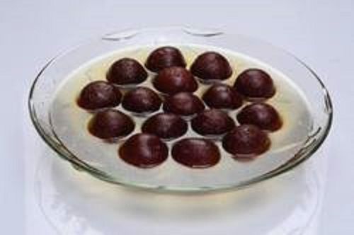 Healthy Flavour Delicious Made With Natural Ingredients And Tasty Brown Sweet Round Shape Gulab Jamun
