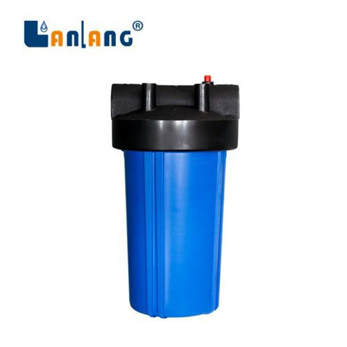 High Quality and Easy Installation Big Slim Blue Cartridge Water Filter Housing