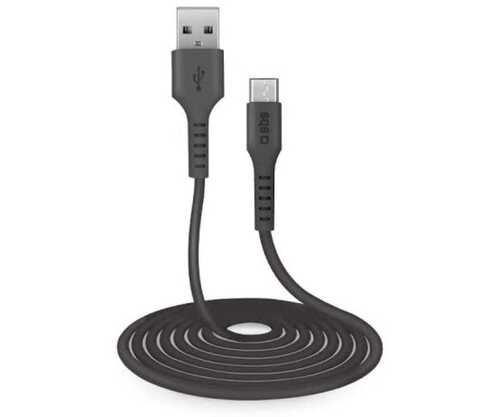 Black Light Weight Easy To Use Durable Portable Fast Charging Usb Cable