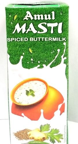 Pack Of 200 Ml Healthy And Delicious Taste Amul Masti Spiced Buttermilk 