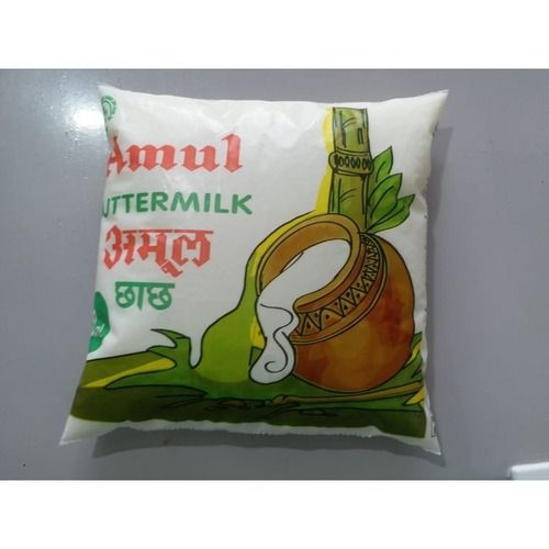 Vacuum Packaging White Amul Butter Milk Chach 500 Gm Pouch 7 Days Self Life Age Group: Children