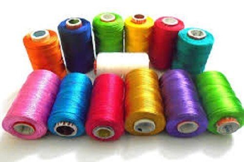 Multicolor Light Weight Strong Durable Eco Friendly Multi Color Poly Thread