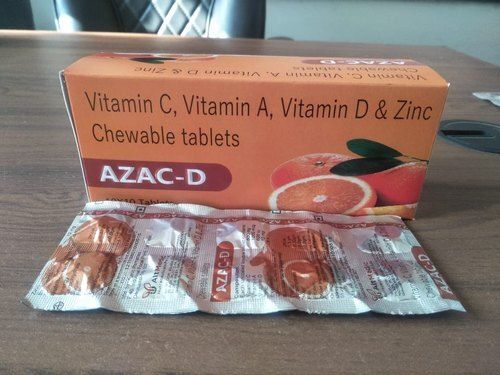 Vitamin C Vitamin A Vitamin D And Zinc Tablets Suitable For: Children