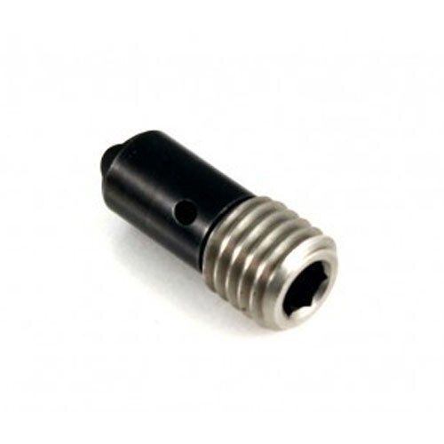 White And Silver Stainless Steel Material Lock Screw With Polished Finish, 10mm