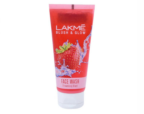 100 Gram Pack Lakme Blush And Glow Strawberry Face Wash