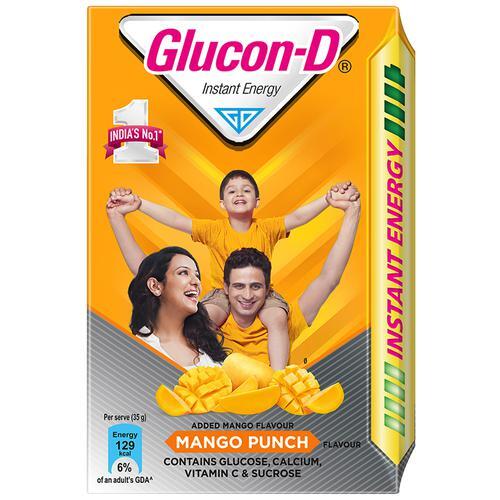 450 Gram Mango Flavor Instant Energy Healthy Drink Glucon D