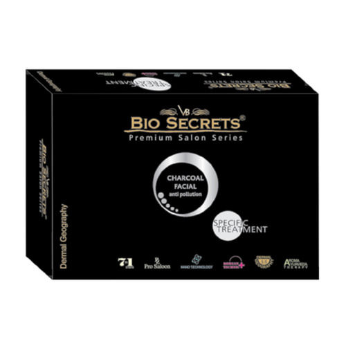 Bio Secerets Anti Pollution Charcoal Facial Kit, 80 Gm Pack For Personal Care Age Group: 18+