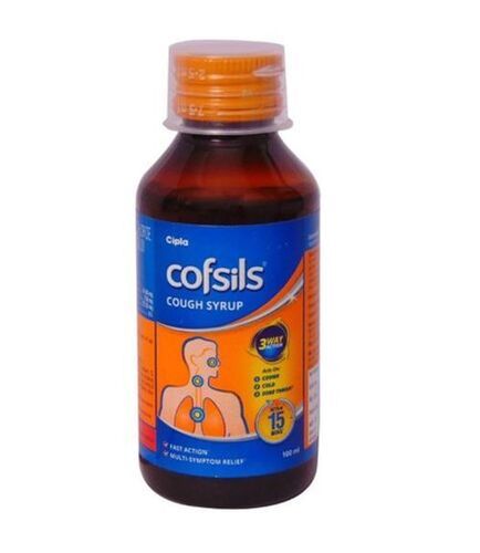 Cipla Cofsils Cough Syrup,100Ml Ingredients: Camphor