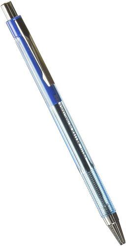 Comfortable Grip Leak Proof And Easy To Use Blue Plastic Ballpoint Pen