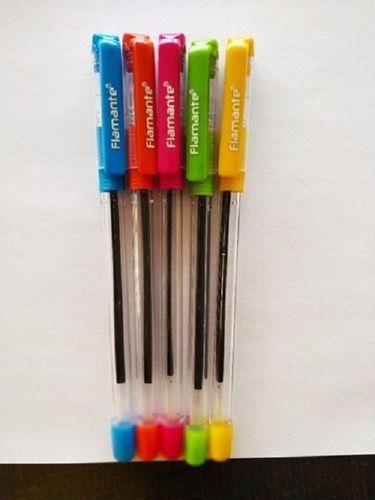 Lightweight And Smooth Writing Comfortable Grip Multicolor Plastic Ballpoint Pen