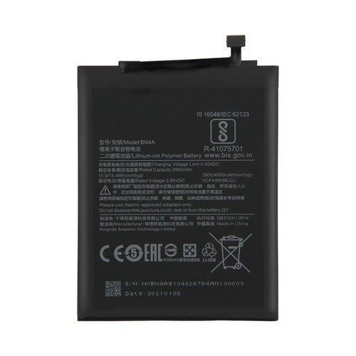 Smartphone Lithium-Ion Mobile Battery, 4000 Mah