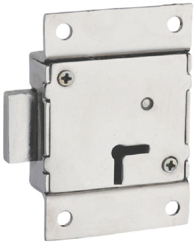 Square Long Durable And Heavy Duty Stainless Steel Silver Security Cupboard Lock