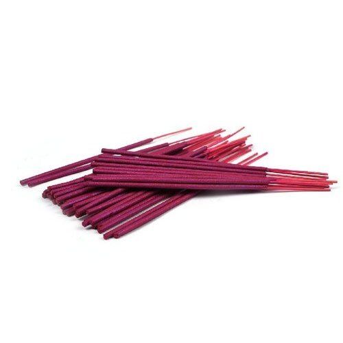 Natural Fragrance Charcoal Free And Low Smoke Agarbatti Pink Bamboo Gulab Agarbatti Burning Time: 5 Minutes