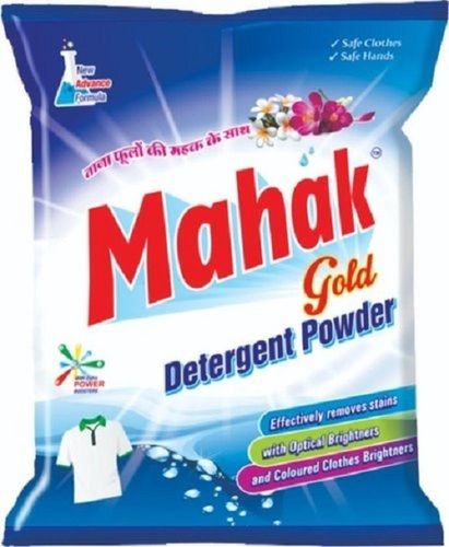 Rich Fragrance Tough Stain Removal Soft Smooth Mahak Gold Detergent Powder