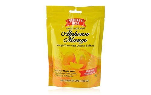 100% Naturla And Organic Sweet Mango Pulp 