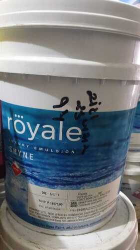  20 Liter Pack Asian Paints Royal Shyne Luxury Emulsion Paint