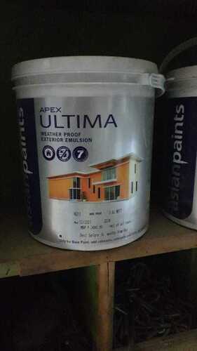  3 Liter Pack Asian Paints Apex Ultima Weatherproof Exterior Emulsion Paint