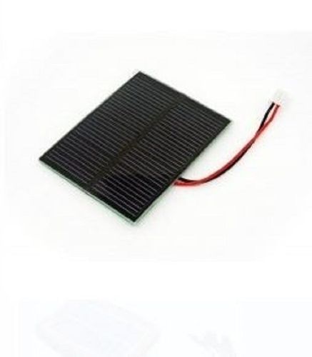 0.5 Watt Portable Black Plastic Monocrytalline Silicon Mini Solar Panel