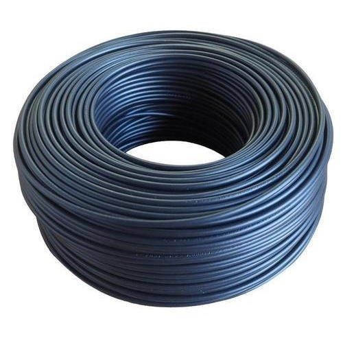 240 Volt Single Core Flexible Black Colour Electric Copper Wires 90 Meter