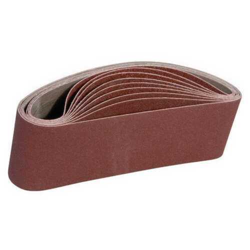 Abrasive Belts In Cotton Fiber Backing Material For Industrial Usage, 6 X 48 Inch