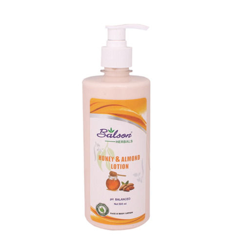 Smooth Texture Balson Herbal Ph Balanced Honey And Almond Moisturizing Skin Lotion, 500Ml