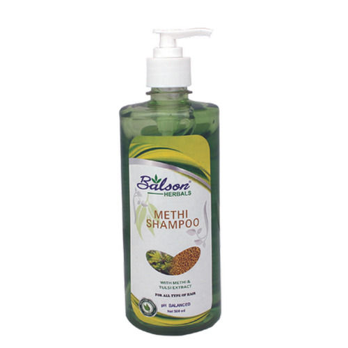 Balson Methi Hair Shampoo With Tulsi Extract, pH Balanced, 500 ML