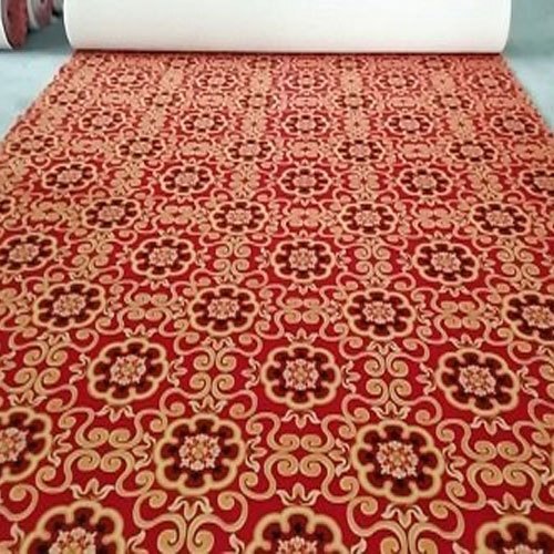 सुंदर और सुंदर दिखने वाला आयताकार मल्टीकलर प्रिंटेड डिज़ाइनर फ़्लोर कार्पेट