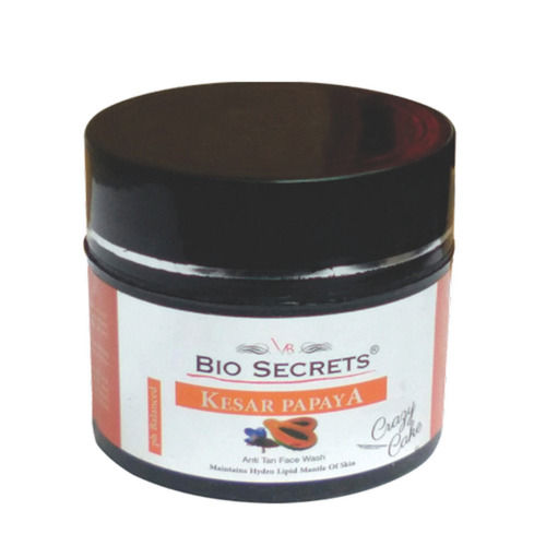 Bio Secretes Kesar Papaya Ph Balaned Anti Tan Face Wash, 100Gm Ingredients: Herbal