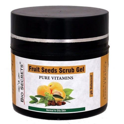 Bio Secrets Ph Balanced Fruit Seeds Face Scrub Gel For Normal To Oily Skin Ingredients: Herbal