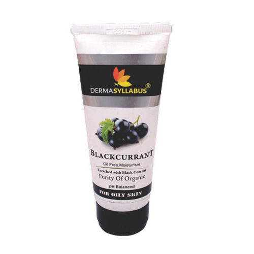 Derma Syllabus Blackcurrant Oil Free Moisturizer Cream, Ph Balanced, 100g