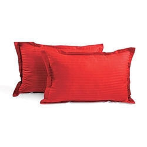 Fluffy Durable And Washable Comfortable To Sleep Soft Red Bed Pillow