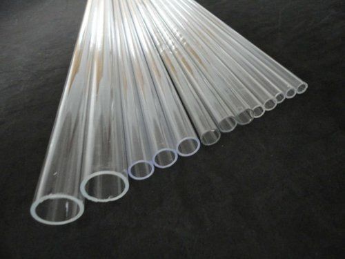 Leak Proof Solid Strong And Long Reliable White Pvc Plastic Pipe Length: 6  Meter (M)