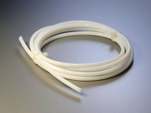 Leak Resistance Long Durable Light Weight Flexible White Ptfe Tubes  Length: 2  Meter (M)