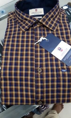 Men Comfortable And Breathable Skin Friendly Cotton Casual Checks Shirt Age Group: 20-25