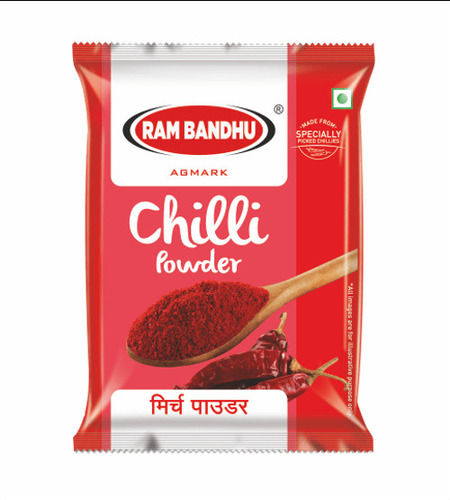 Perfectly Red Rich Strong Smell Colour And Taste Spicy Dried Ram Bandhu Chilli Powder