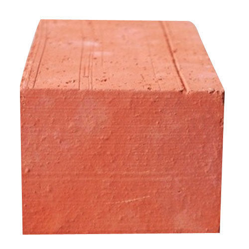 Rectangular Shape And Clean Environment Dust Free Strong Red Burnt Clay Brick