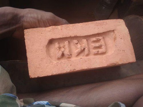 High Strength Rectangular Shape Dust Free Strong Red Burnt Clay Made Solid Brick For Construction