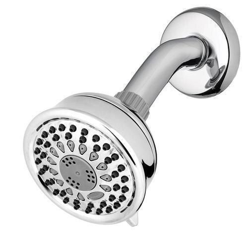 Round Shaped Home Purpose Aluminium Metal Type Wall Mounted Bathroom Shower 