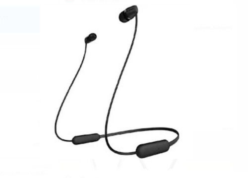 Sleek Design Black Wireless Bluetooth Wireless Earphone For Smartphones Battery Backup: 8 Hours