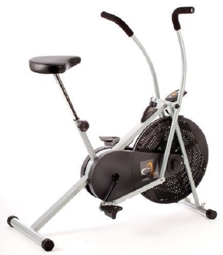 Strong Handle Grip And Comfortable Seat Manual Upright Exercise Air Bike Application: Gain Strength