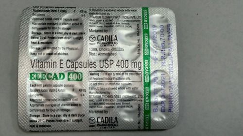 Vitamin E Capsule Usp 400Mg General Medicines